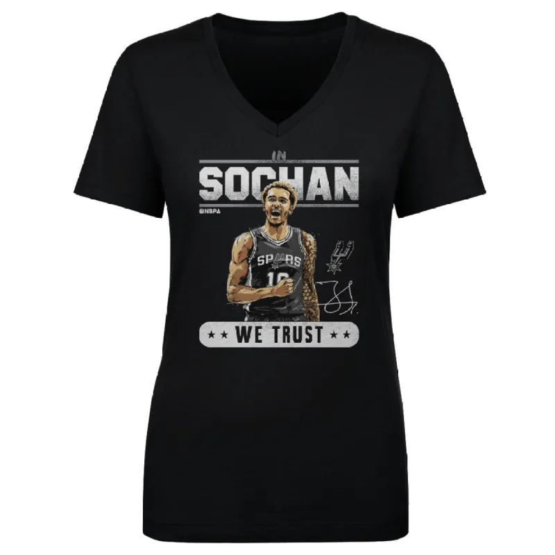 Jeremy Sochan San Antonio Spurs Trust WHT sold by 500 Level