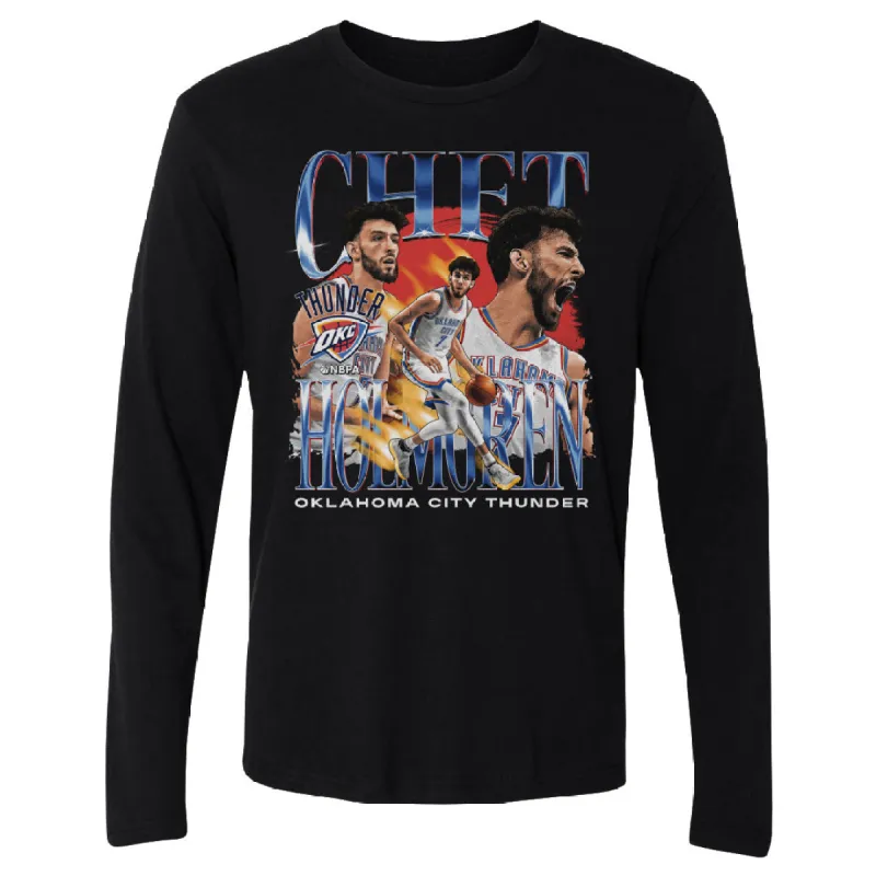 Chet Holmgren Oklahoma City Thunder Vintage WHT sold by 500 Level