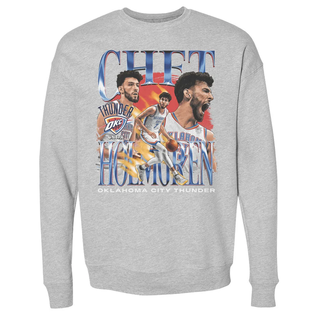 Chet Holmgren Oklahoma City Thunder Vintage WHT sold by 500 Level
