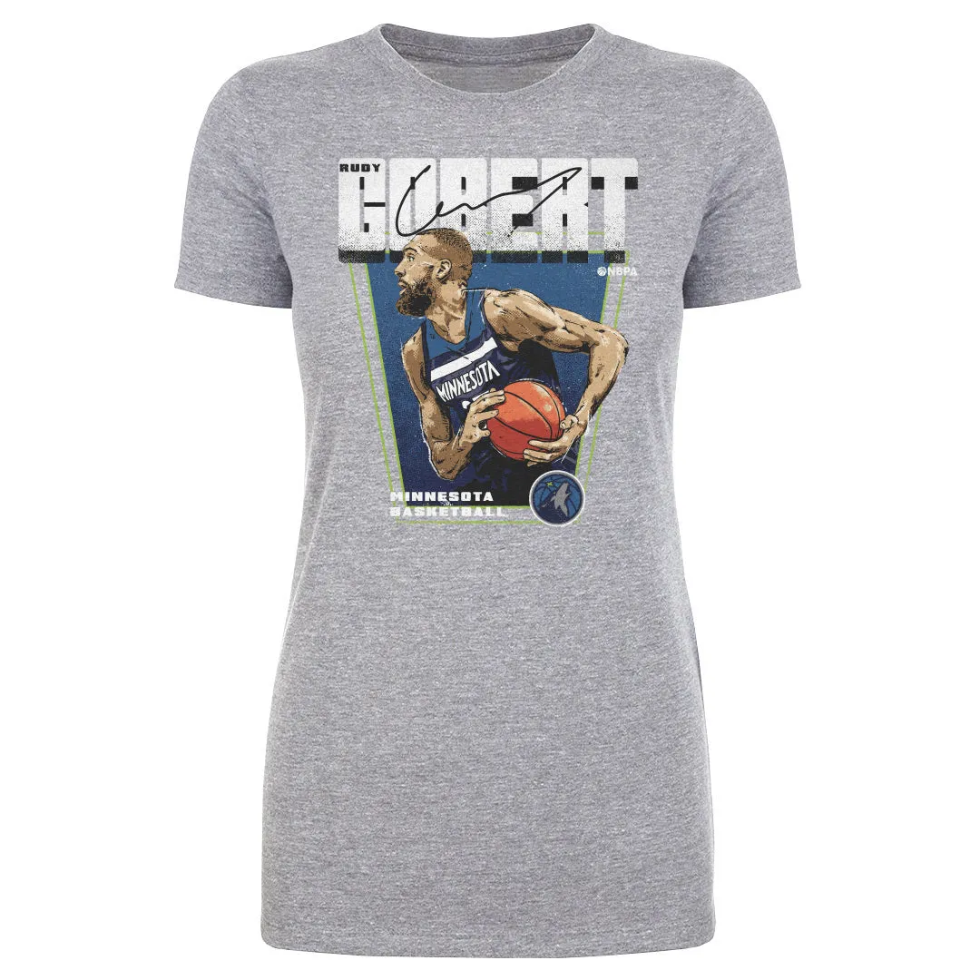 Rudy Gobert Minnesota Timberwolves Premiere WHT sold by 500 Level product image thumbnail 2