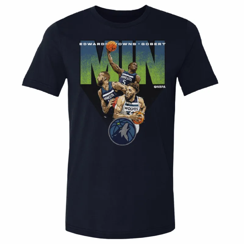 Anthony Edwards Karl-Anthony Towns & Rudy Gobert Minnesota Timberwolves Trio WHT sold by 500 Level