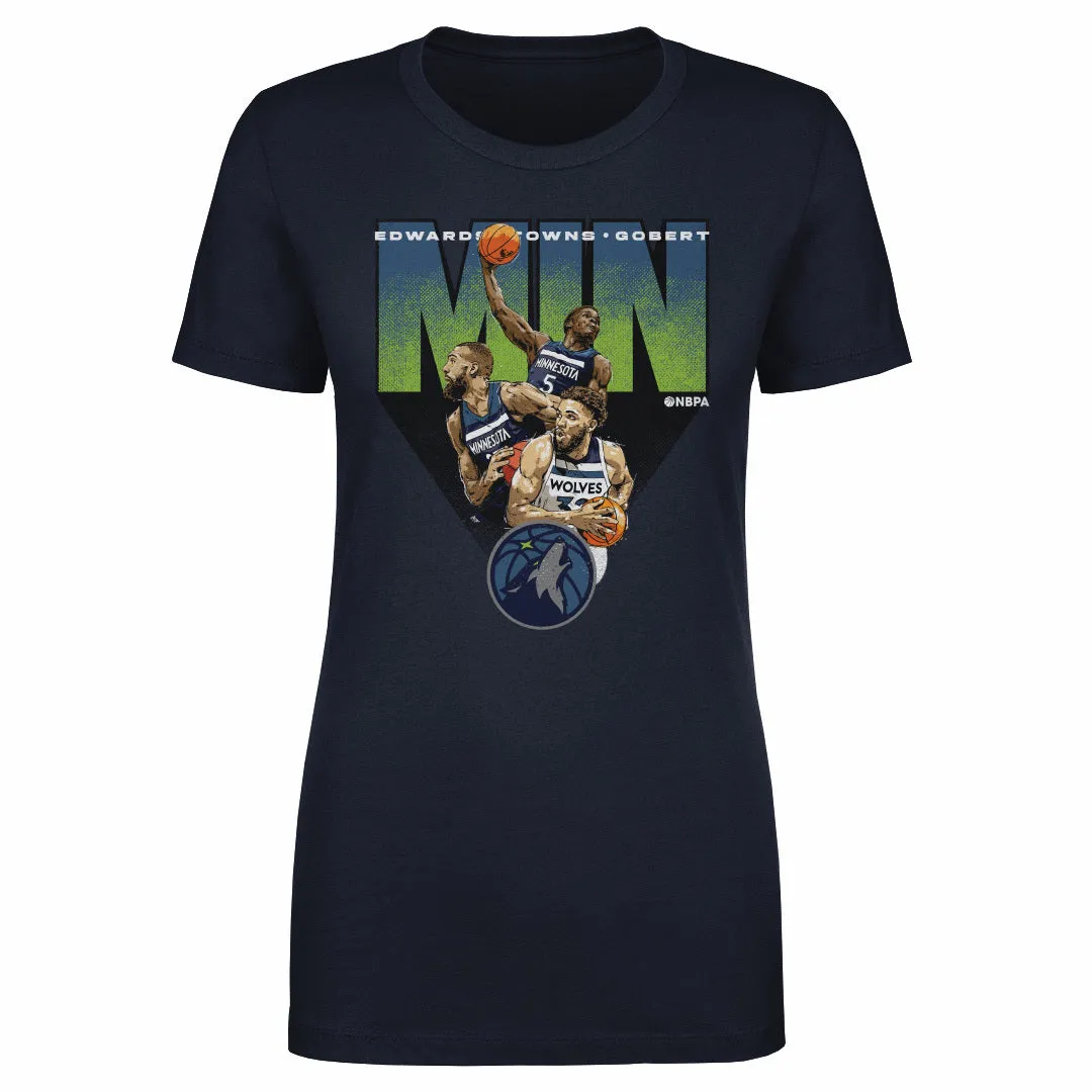 Anthony Edwards Karl-Anthony Towns & Rudy Gobert Minnesota Timberwolves Trio WHT sold by 500 Level product image thumbnail 2
