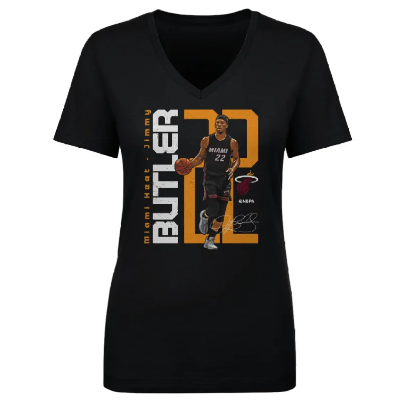 Jimmy Butler Miami Heat Stretch WHT sold by 500 Level