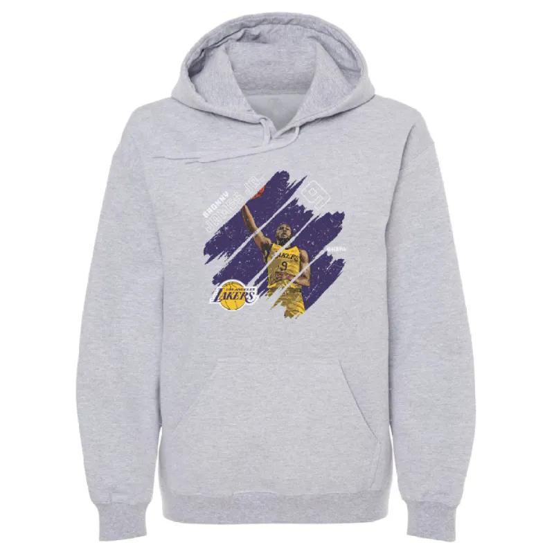 Bronny James Jr. Los Angeles Lakers Stripes WHT sold by 500 Level