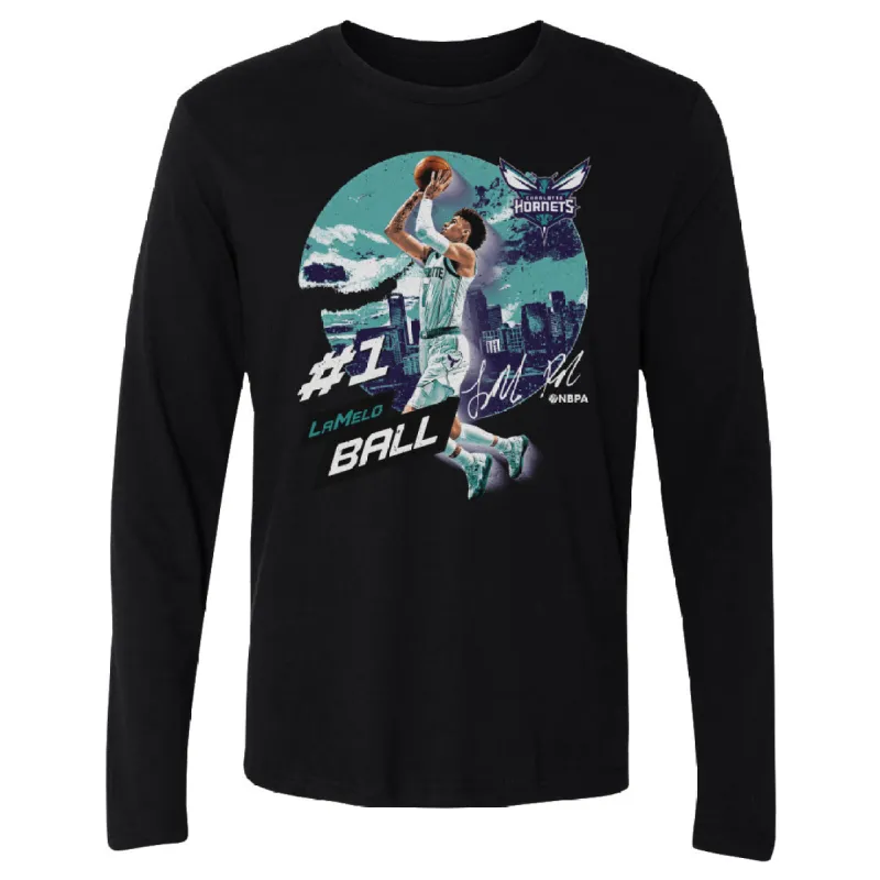 LaMelo Ball Charlotte Hornets City Emblem WHT sold by 500 Level