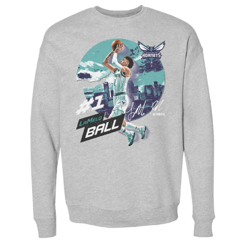 LaMelo Ball Charlotte Hornets City Emblem WHT sold by 500 Level