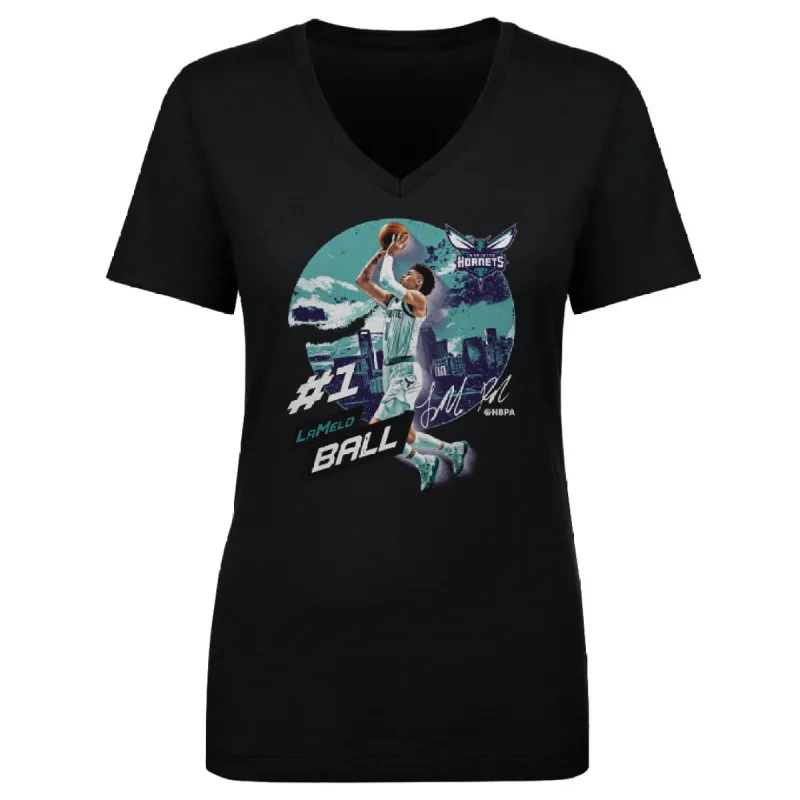 LaMelo Ball Charlotte Hornets City Emblem WHT sold by 500 Level