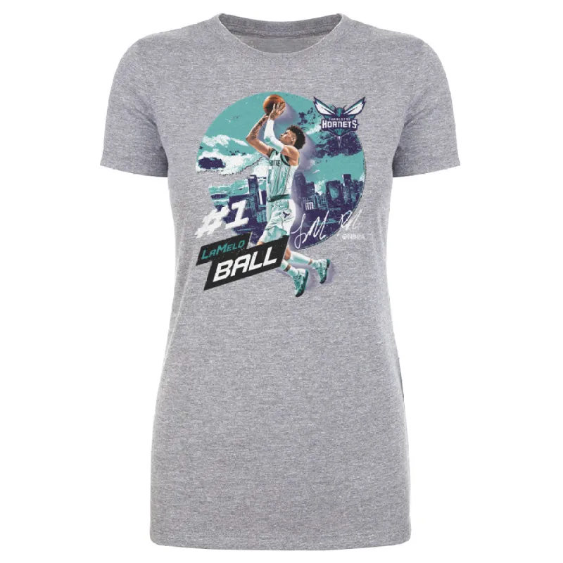 LaMelo Ball Charlotte Hornets City Emblem WHT sold by 500 Level