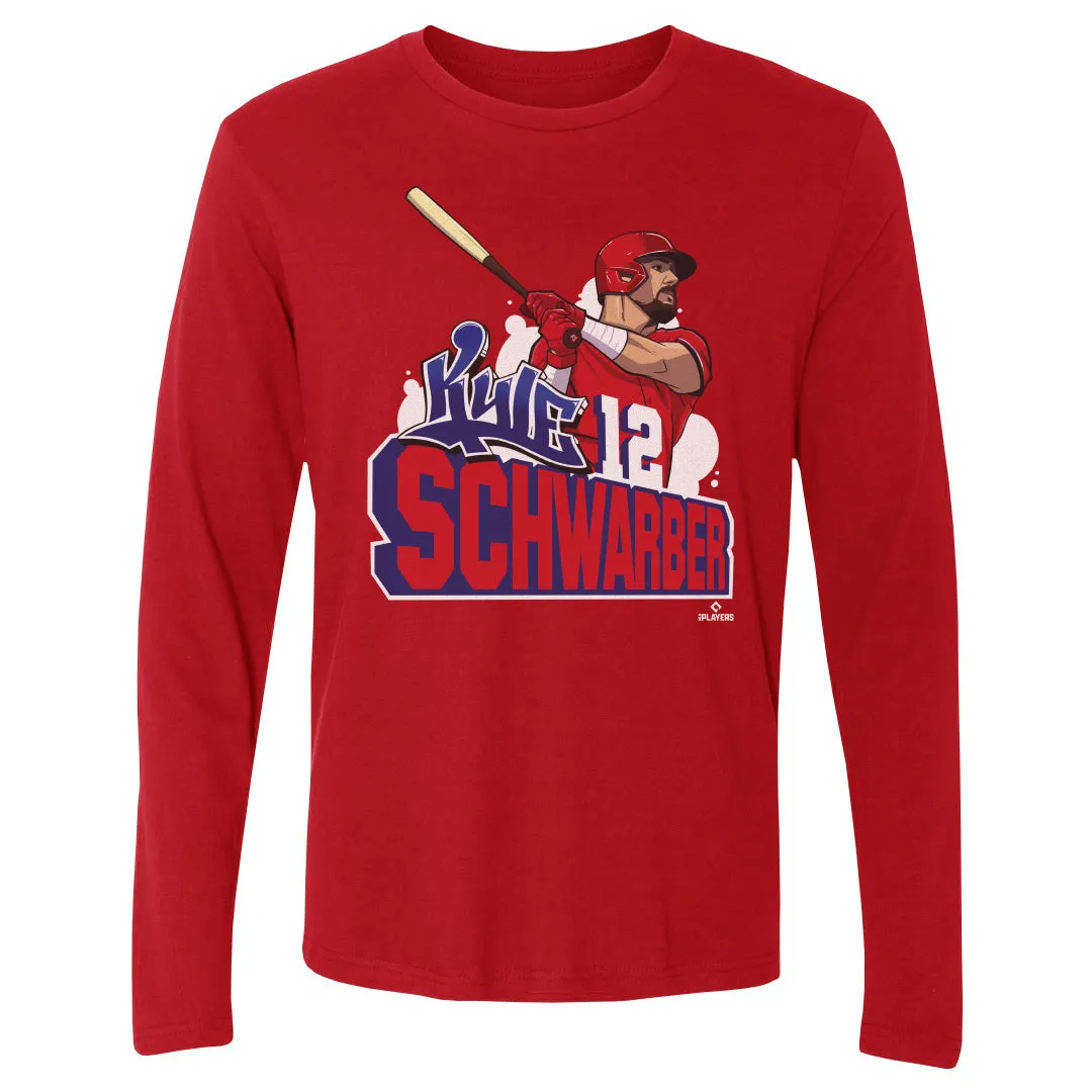 Kyle Schwarber Philadelphia Graffiti WHT sold by 500 Level