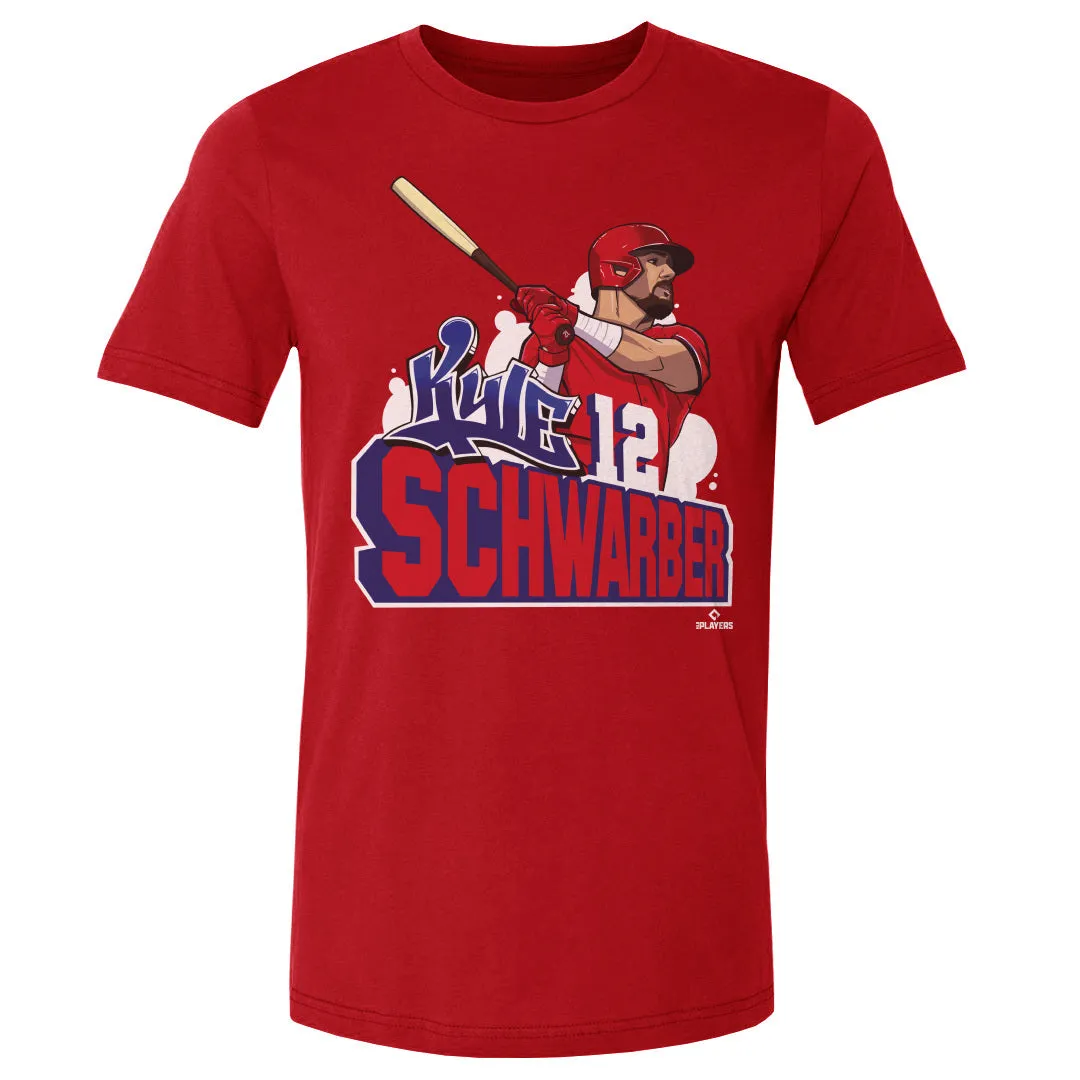 Kyle Schwarber Philadelphia Graffiti WHT sold by 500 Level
