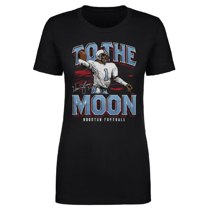 Warren Moon Houston To The Moon WHT sold by 500 Level