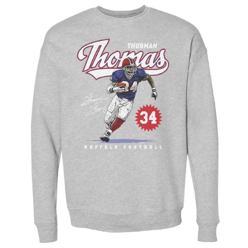 Thurman Thomas Buffalo Vintage Script WHT sold by 500 Level