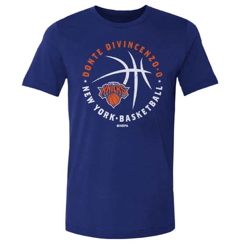 Donte DiVincenzo New York Knicks Player Ball WHT sold by 500 Level