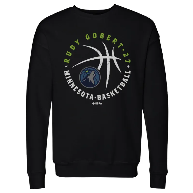 Rudy Gobert Minnesota Timberwolves Player Ball WHT sold by 500 Level