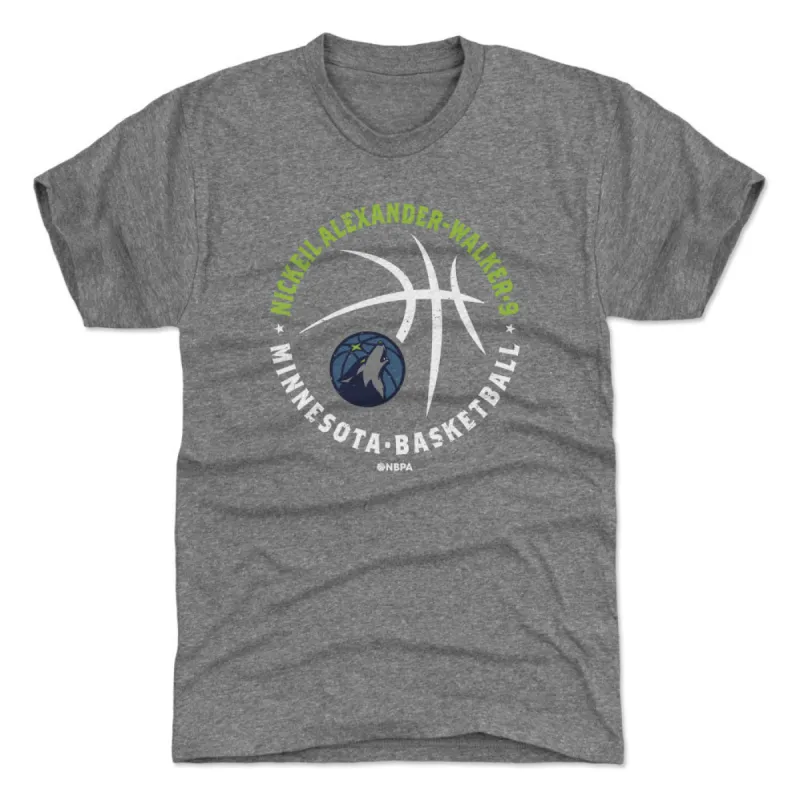 Nickeil Alexander-Walker Minnesota Timberwolves Player Ball WHT sold by 500 Level