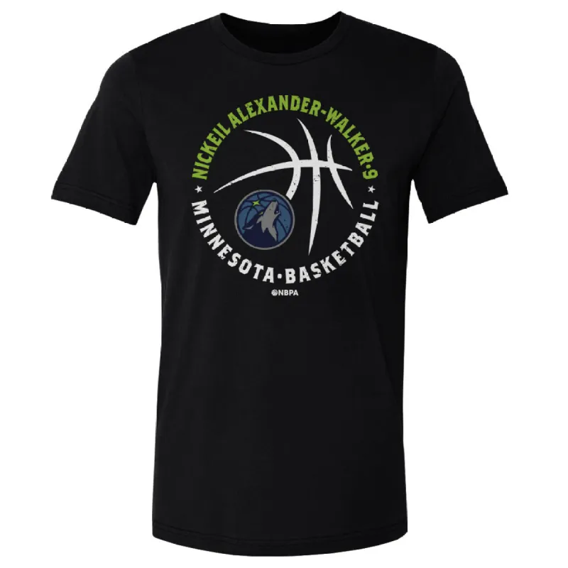 Nickeil Alexander-Walker Minnesota Timberwolves Player Ball WHT sold by 500 Level