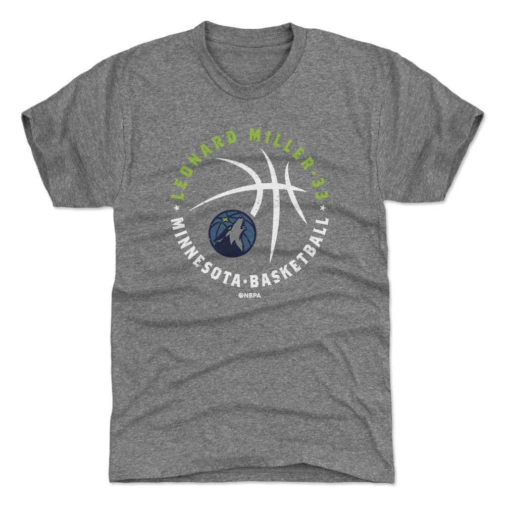 Leonard Miller Minnesota Timberwolves Player Ball WHT sold by 500 Level product image thumbnail 3
