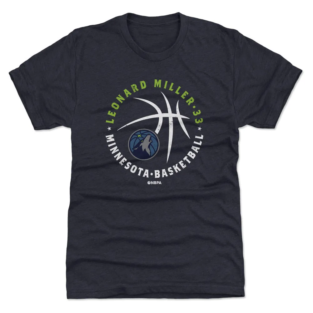 Leonard Miller Minnesota Timberwolves Player Ball WHT sold by 500 Level