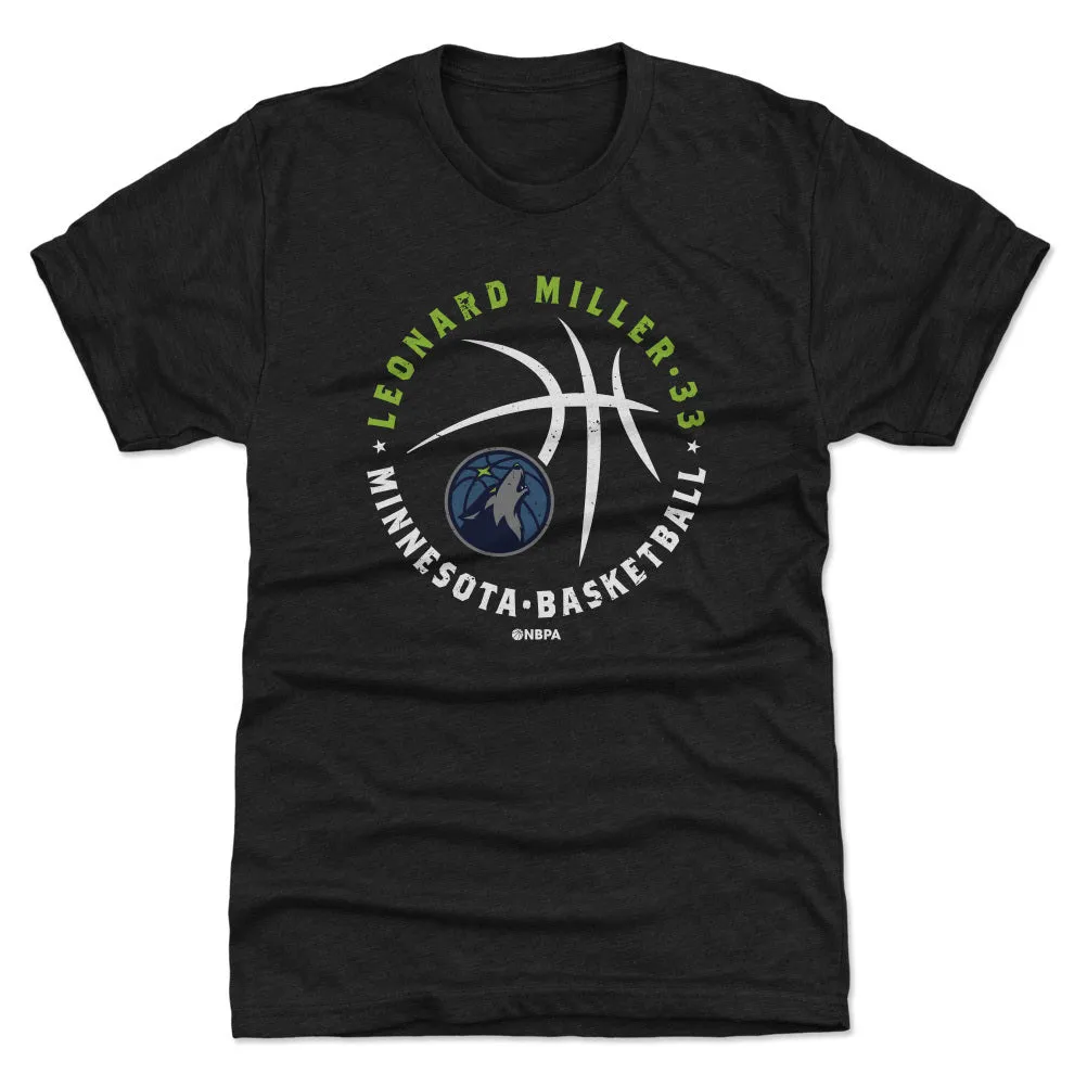 Leonard Miller Minnesota Timberwolves Player Ball WHT sold by 500 Level product image thumbnail 2