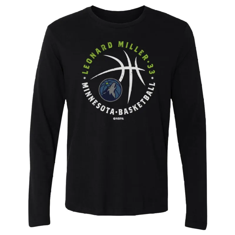 Leonard Miller Minnesota Timberwolves Player Ball WHT sold by 500 Level