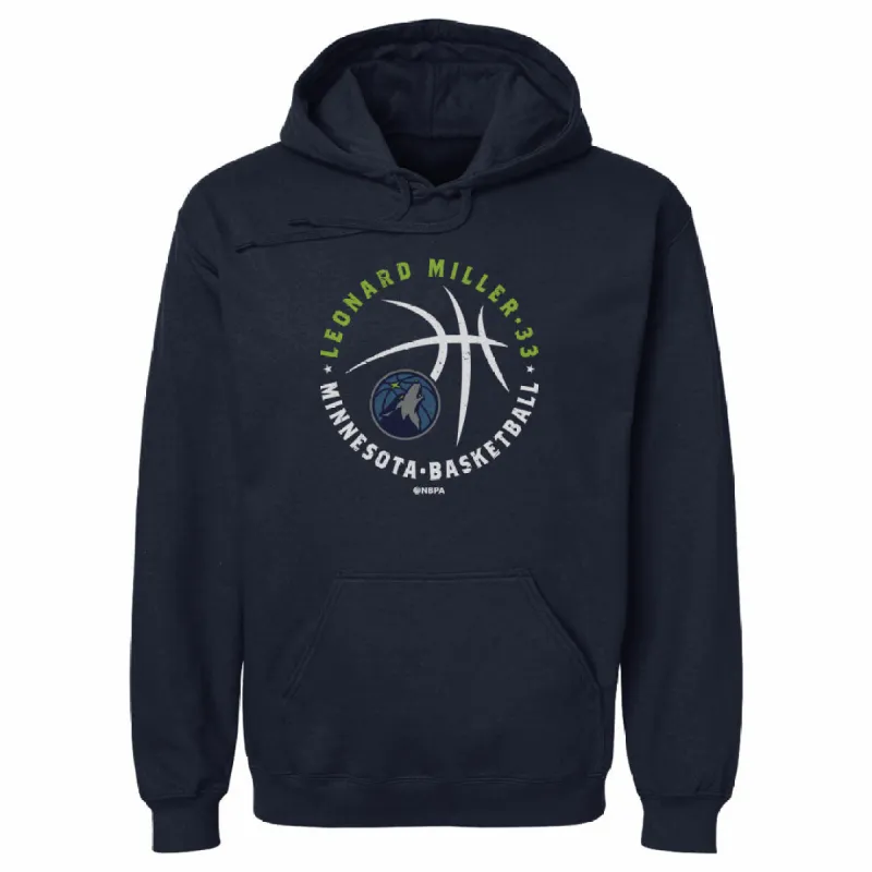 Leonard Miller Minnesota Timberwolves Player Ball WHT sold by 500 Level