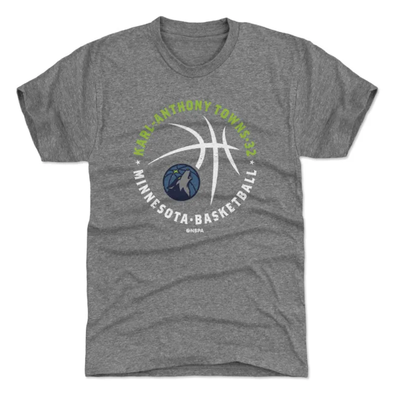 Karl-Anthony Towns Minnesota Timberwolves Player Ball WHT sold by 500 Level