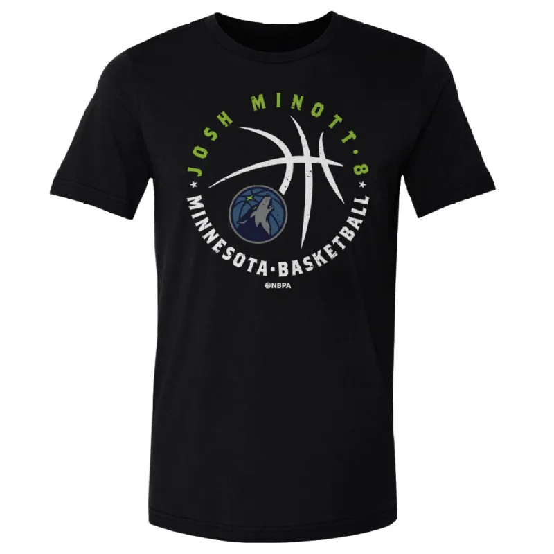Josh Minott Minnesota Timberwolves Player Ball WHT sold by 500 Level