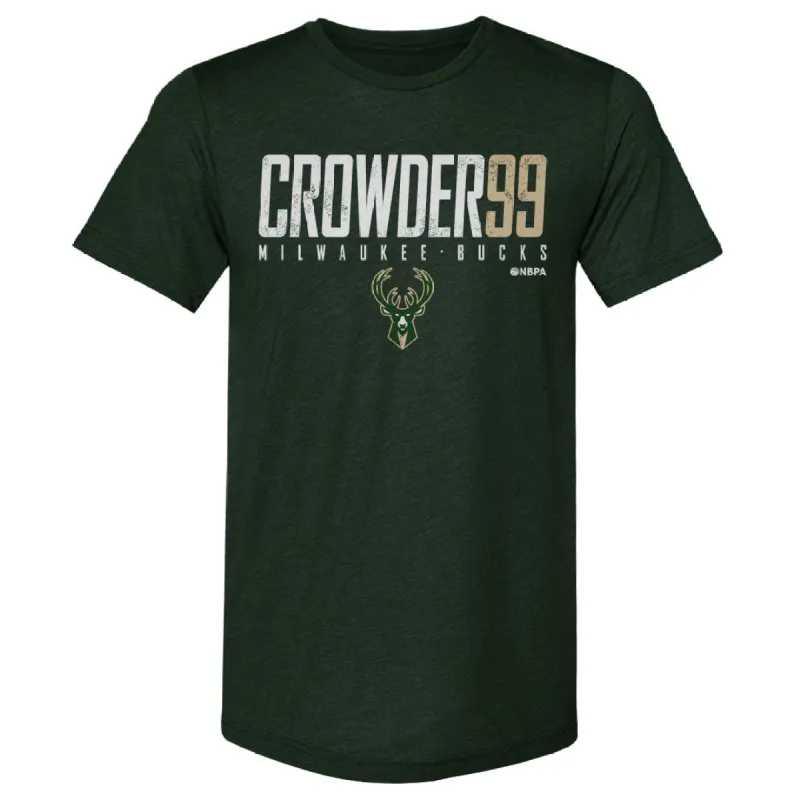 Jae Crowder Milwaukee Bucks Elite WHT sold by 500 Level