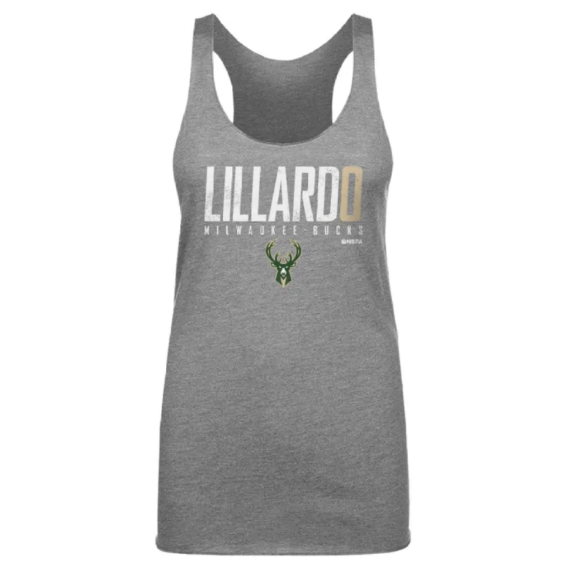 Damian Lillard Milwaukee Bucks Elite WHT sold by 500 Level