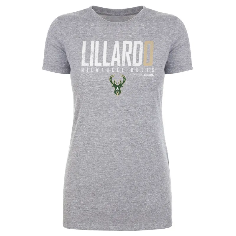 Damian Lillard Milwaukee Bucks Elite WHT sold by 500 Level
