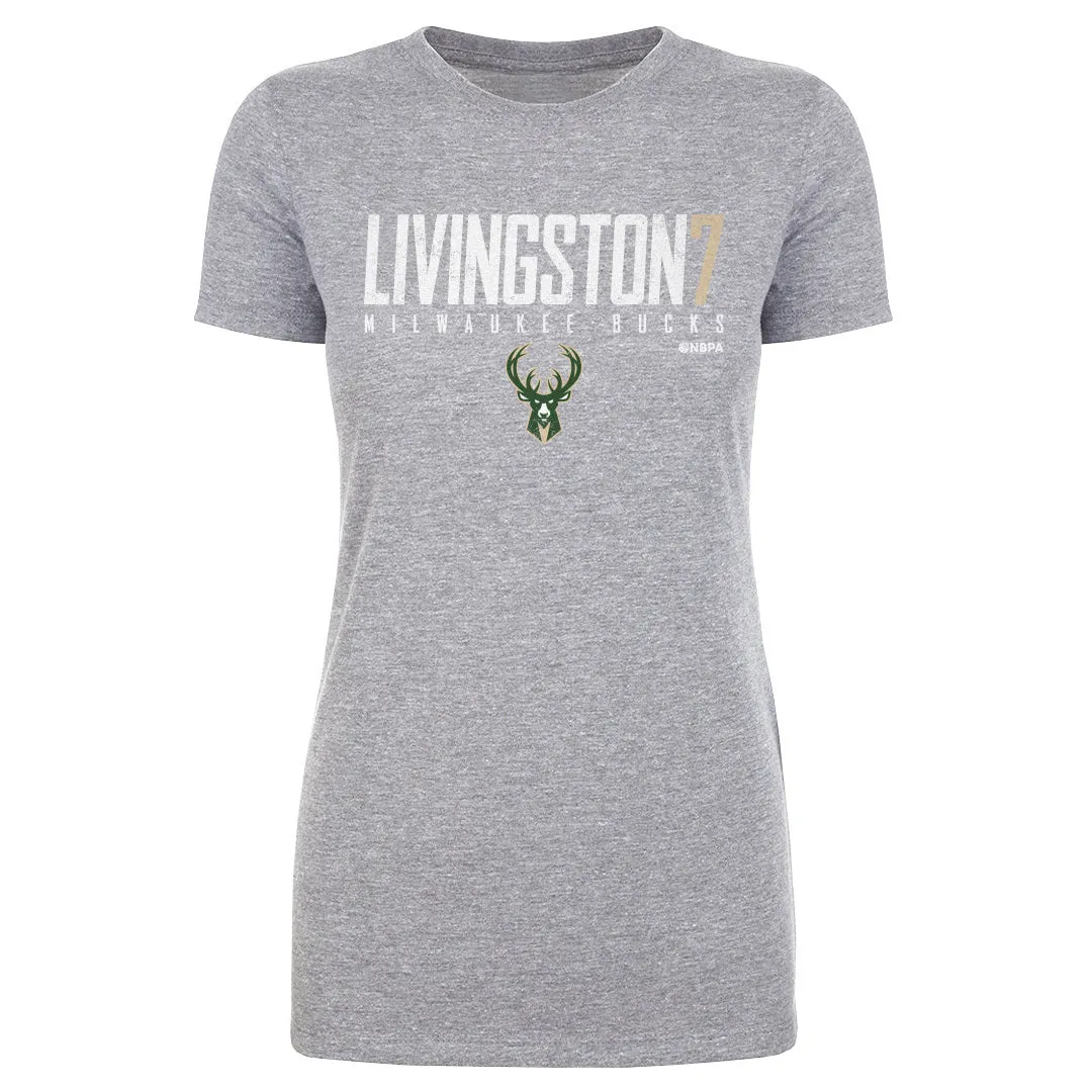 Chris Livingston Milwaukee Bucks Elite WHT sold by 500 Level product image thumbnail 2