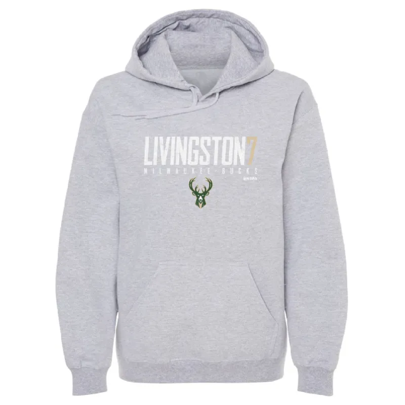 Chris Livingston Milwaukee Bucks Elite WHT sold by 500 Level