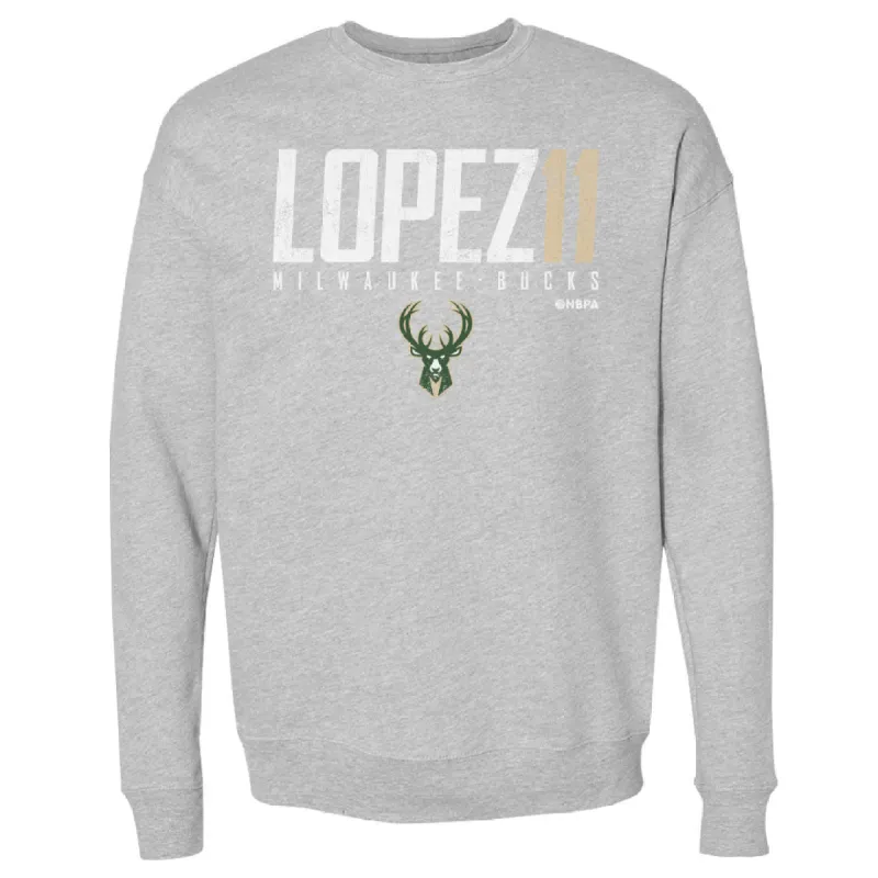 Brook Lopez Milwaukee Bucks Elite WHT sold by 500 Level