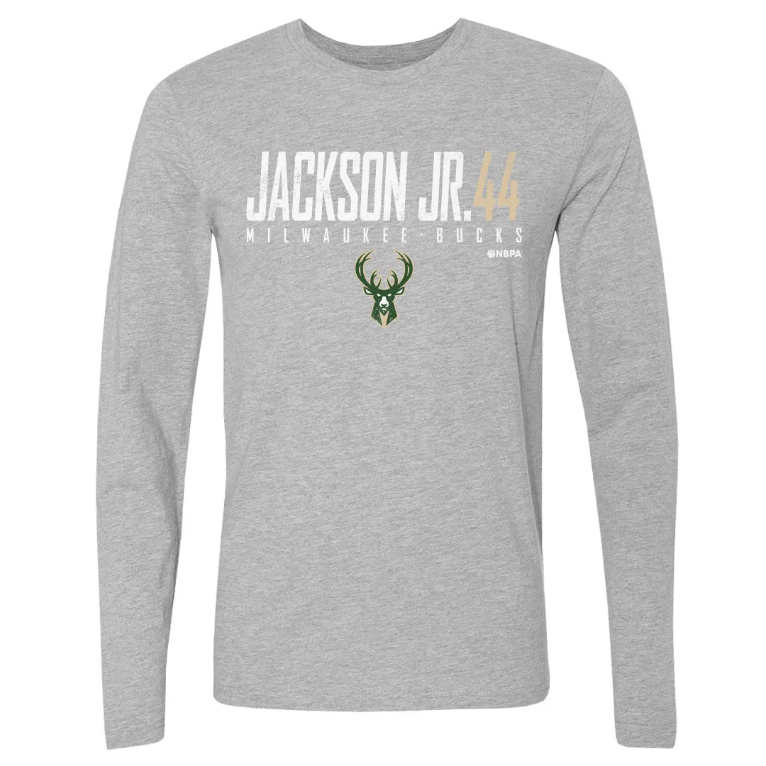 Andre Jackson Jr. Milwaukee Bucks Elite WHT sold by 500 Level product image thumbnail 2