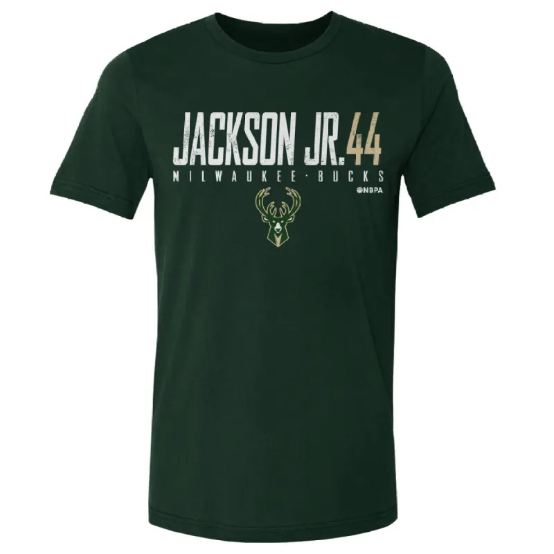 Andre Jackson Jr. Milwaukee Bucks Elite WHT sold by 500 Level