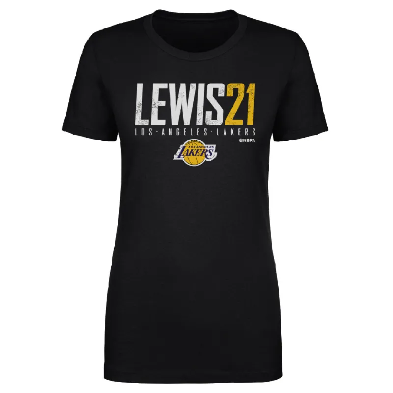 Maxwell Lewis Los Angeles Lakers Elite WHT sold by 500 Level