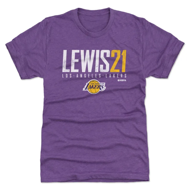 Maxwell Lewis Los Angeles Lakers Elite WHT sold by 500 Level