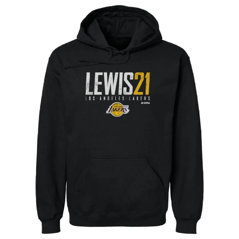 Maxwell Lewis Los Angeles Lakers Elite WHT made by 500 Level