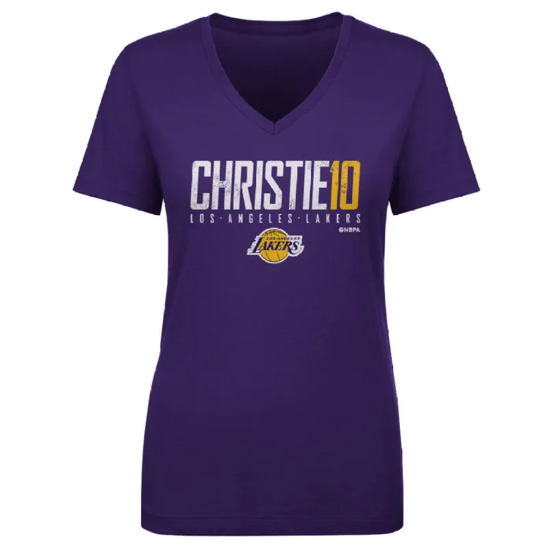 Max Christie Los Angeles Lakers Elite WHT sold by 500 Level