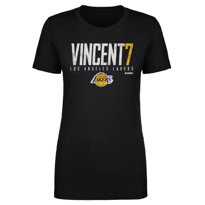 Gabe Vincent Los Angeles Lakers Elite WHT sold by 500 Level