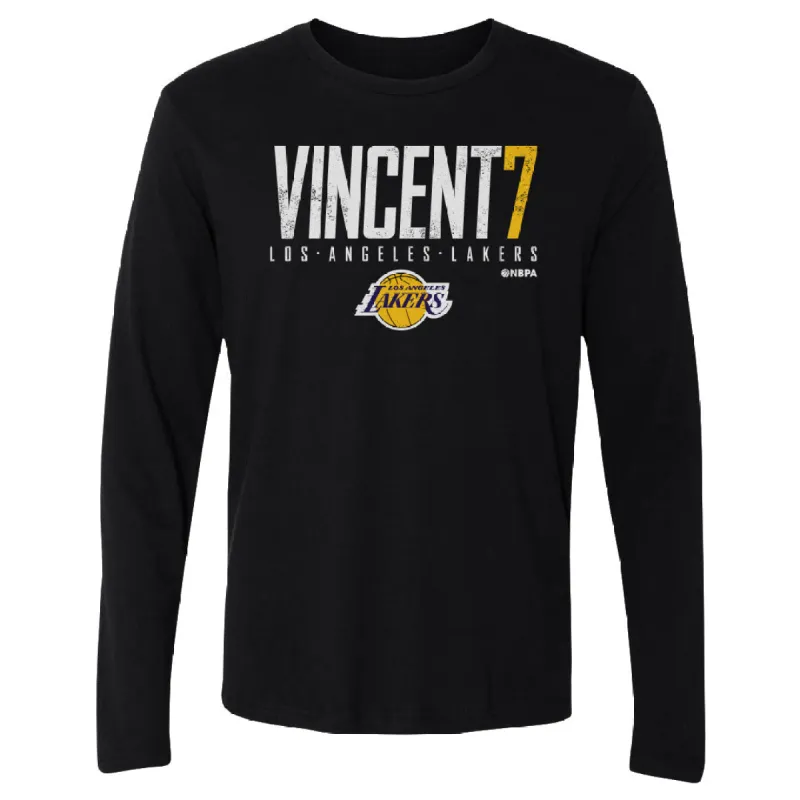 Gabe Vincent Los Angeles Lakers Elite WHT sold by 500 Level