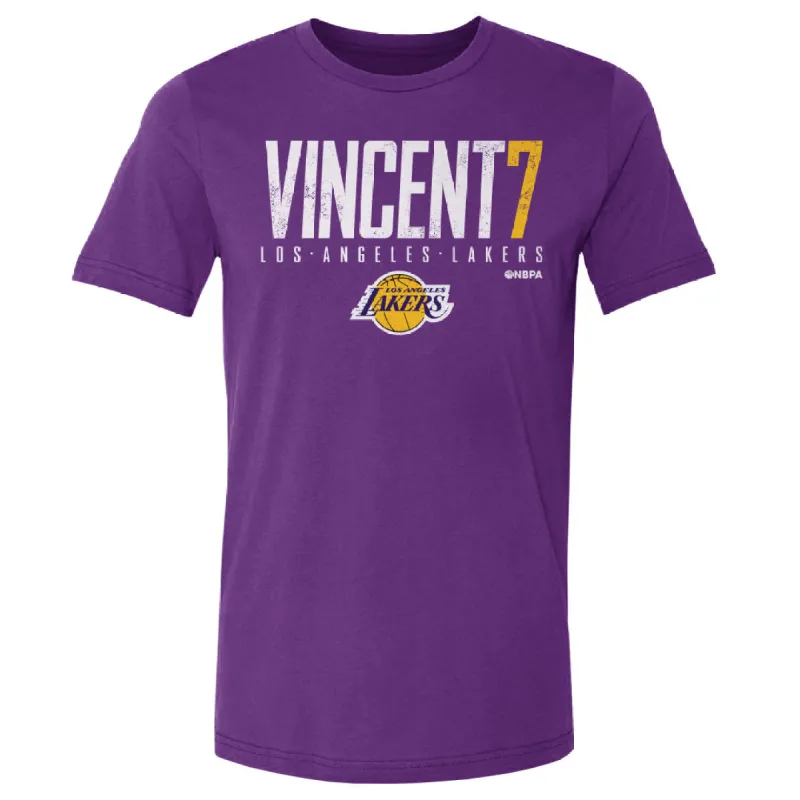 Gabe Vincent Los Angeles Lakers Elite WHT sold by 500 Level