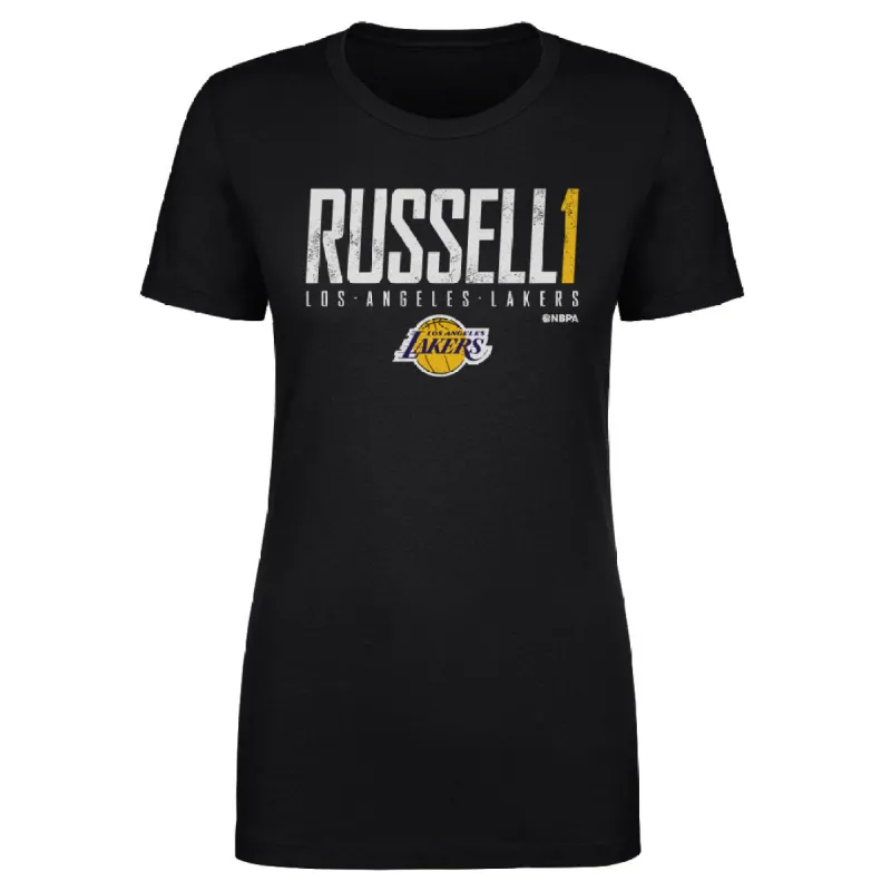D'Angelo Russell Los Angeles Lakers Elite WHT sold by 500 Level