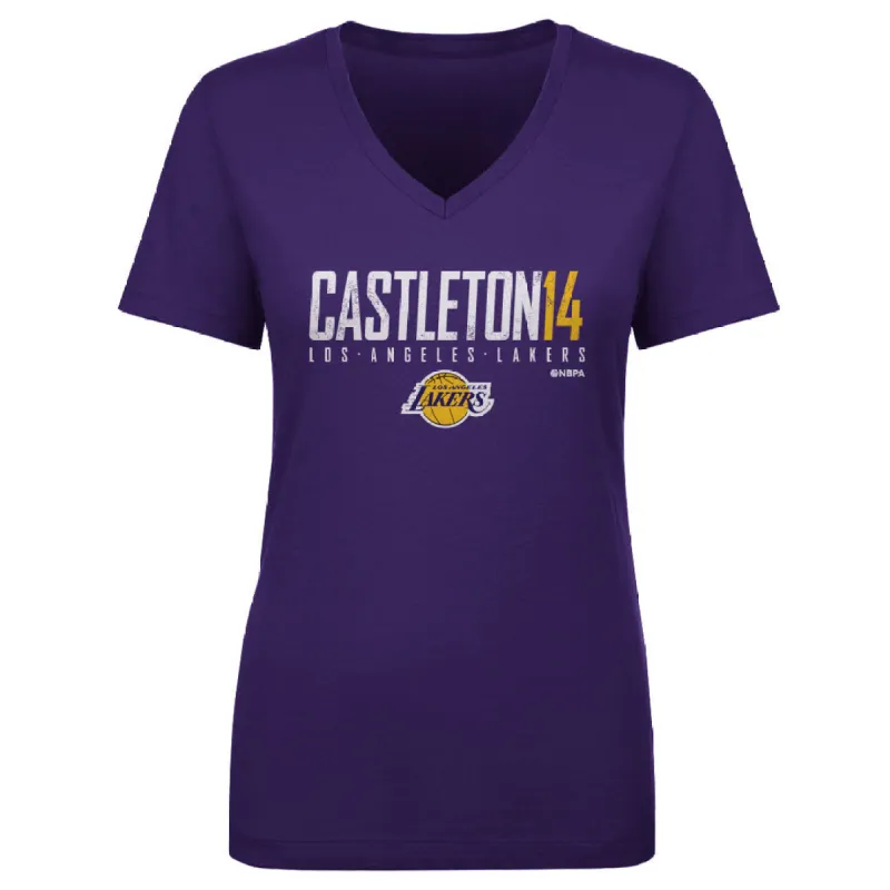 Colin Castleton Los Angeles Lakers Elite WHT sold by 500 Level