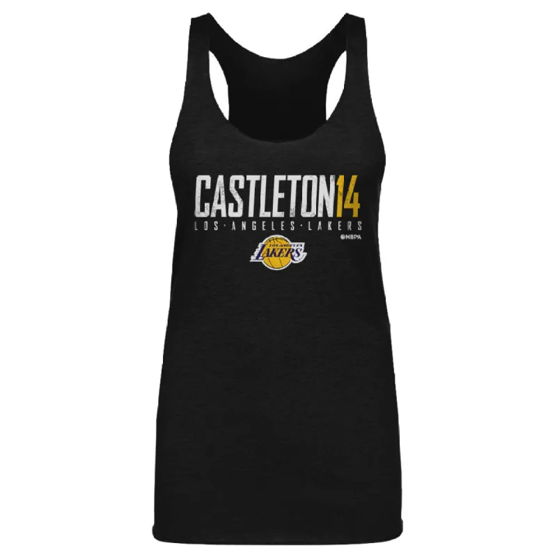 Colin Castleton Los Angeles Lakers Elite WHT made by 500 Level