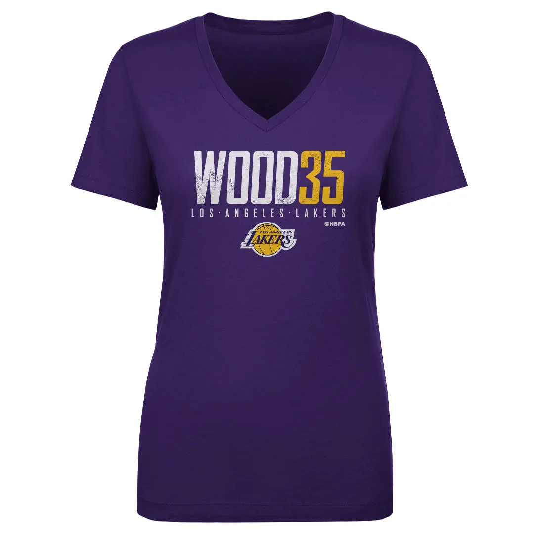 Christian Wood Los Angeles Lakers Elite WHT sold by 500 Level