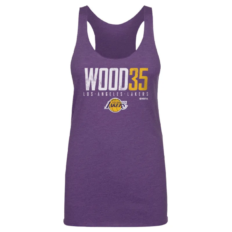 Christian Wood Los Angeles Lakers Elite WHT sold by 500 Level