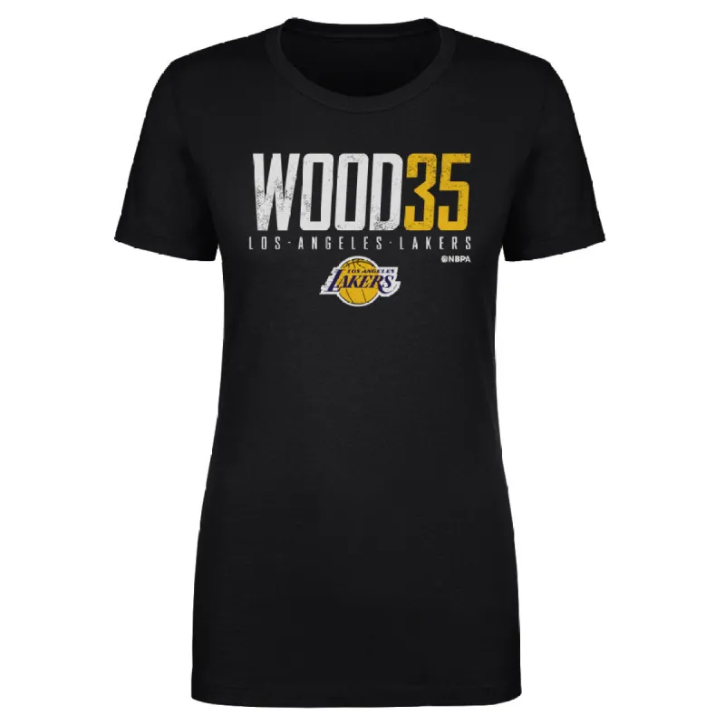 Christian Wood Los Angeles Lakers Elite WHT sold by 500 Level