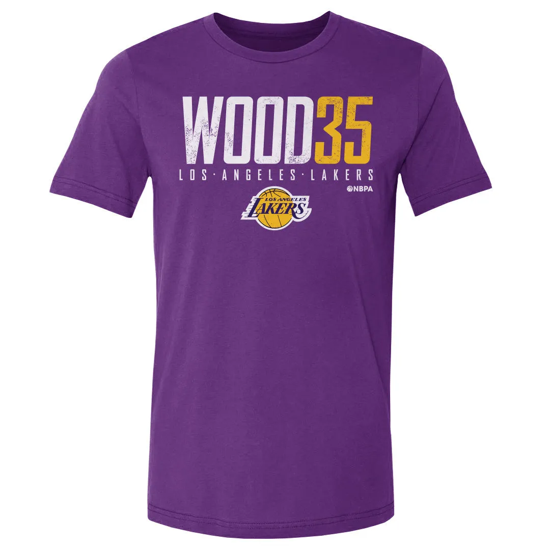 Christian Wood Los Angeles Lakers Elite WHT sold by 500 Level