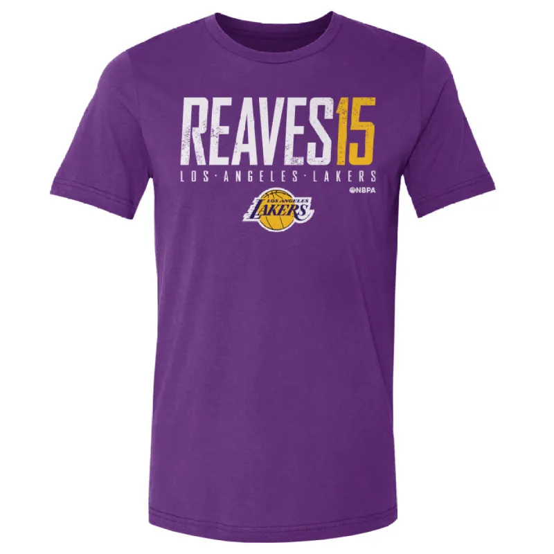 Austin Reaves Los Angeles Lakers Elite WHT sold by 500 Level